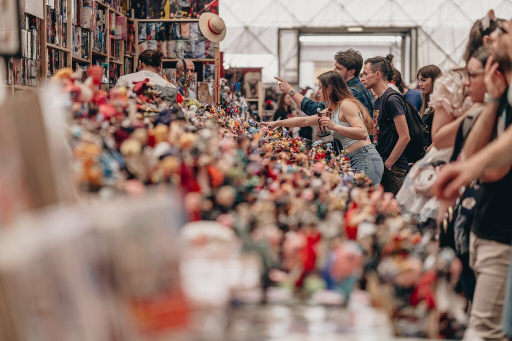 Novegro, Milano - May 2024: Comics festival
