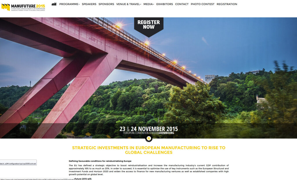 Manufuture2015-Luxembourg